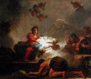 Jean-Honore Fragonard The Adoration of the Shepherds. oil painting reproduction